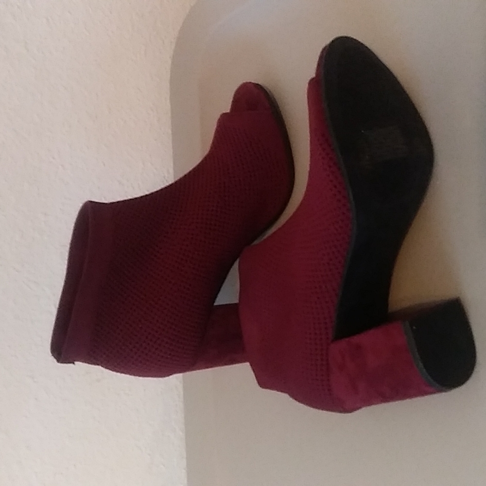 Steven Dials open toe boot